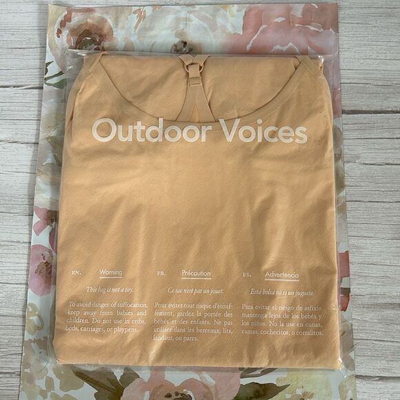 Outdoor Voices Exercise Workout Athletic Dress in Toscana Cream Size Large - Picture 6 of 7